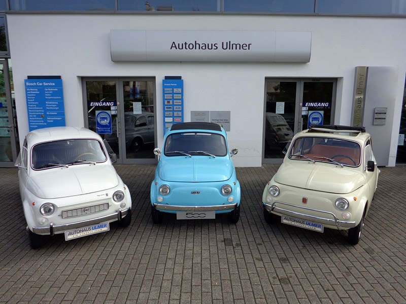 kleine Oldtimer Pkw Fiat